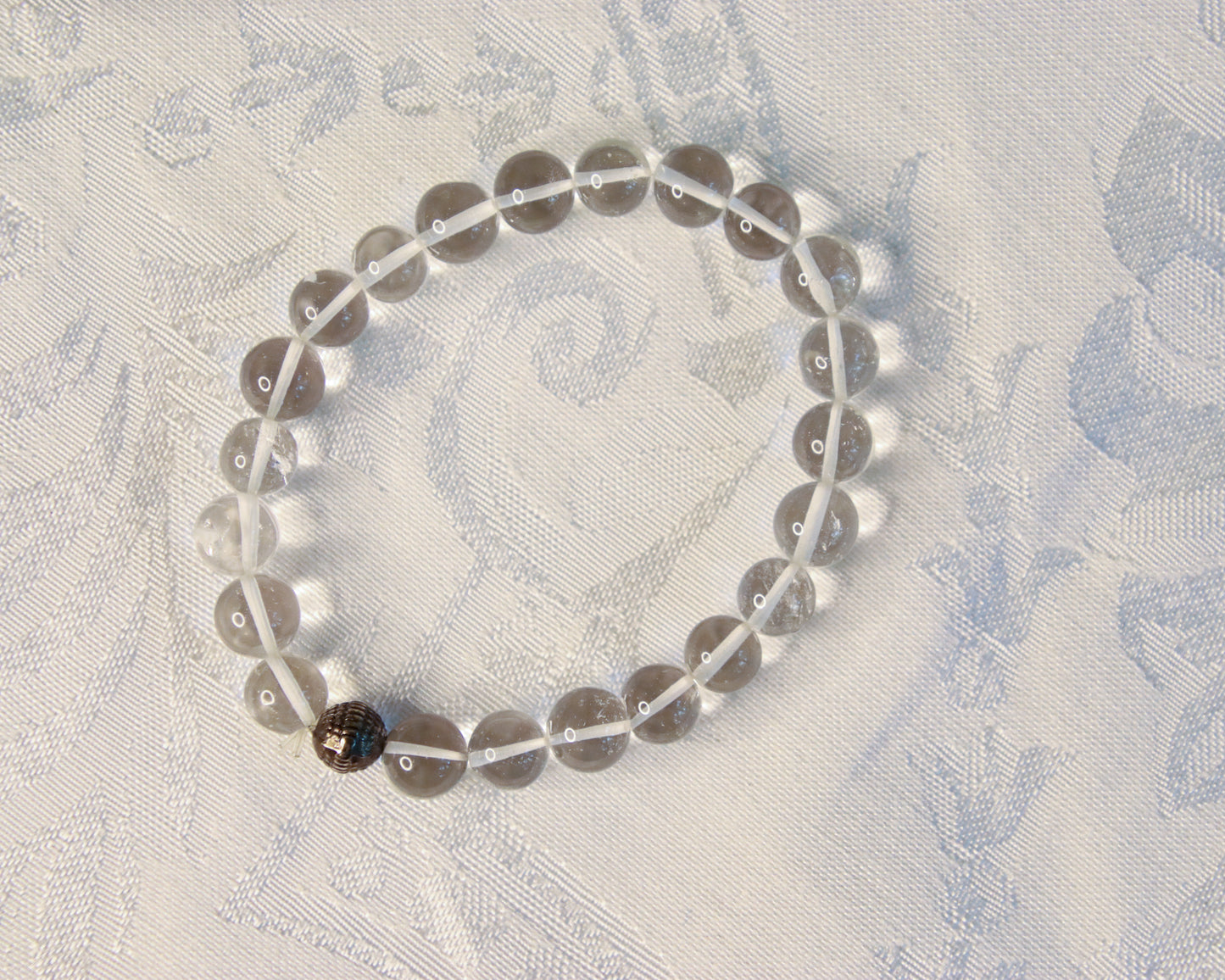 Clear Crystal Quartz Bracelet