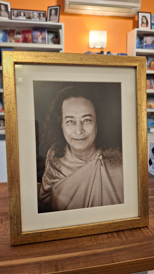 Yogananda Premavatar Golden Color Frame