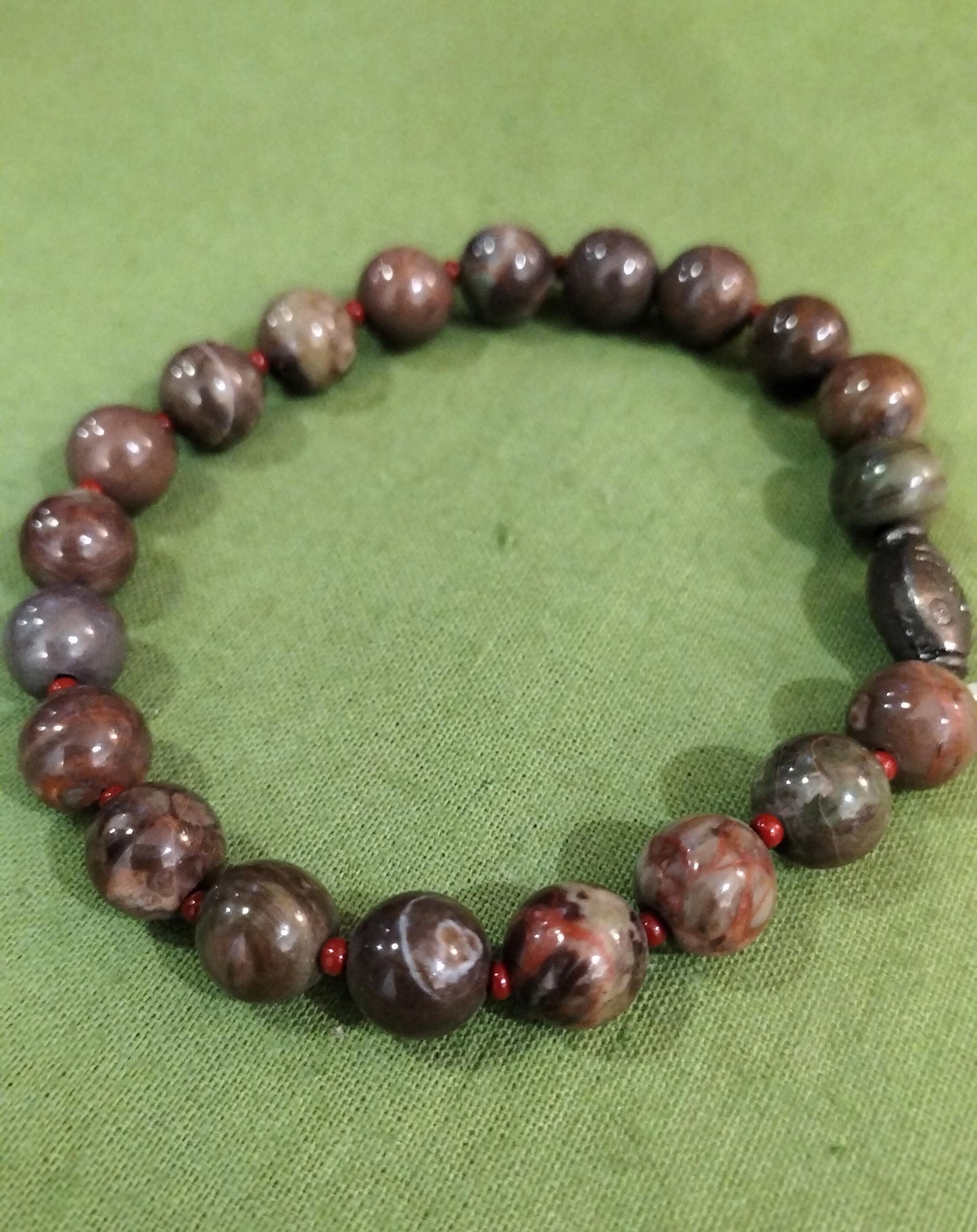 Bloodstone Bracelet