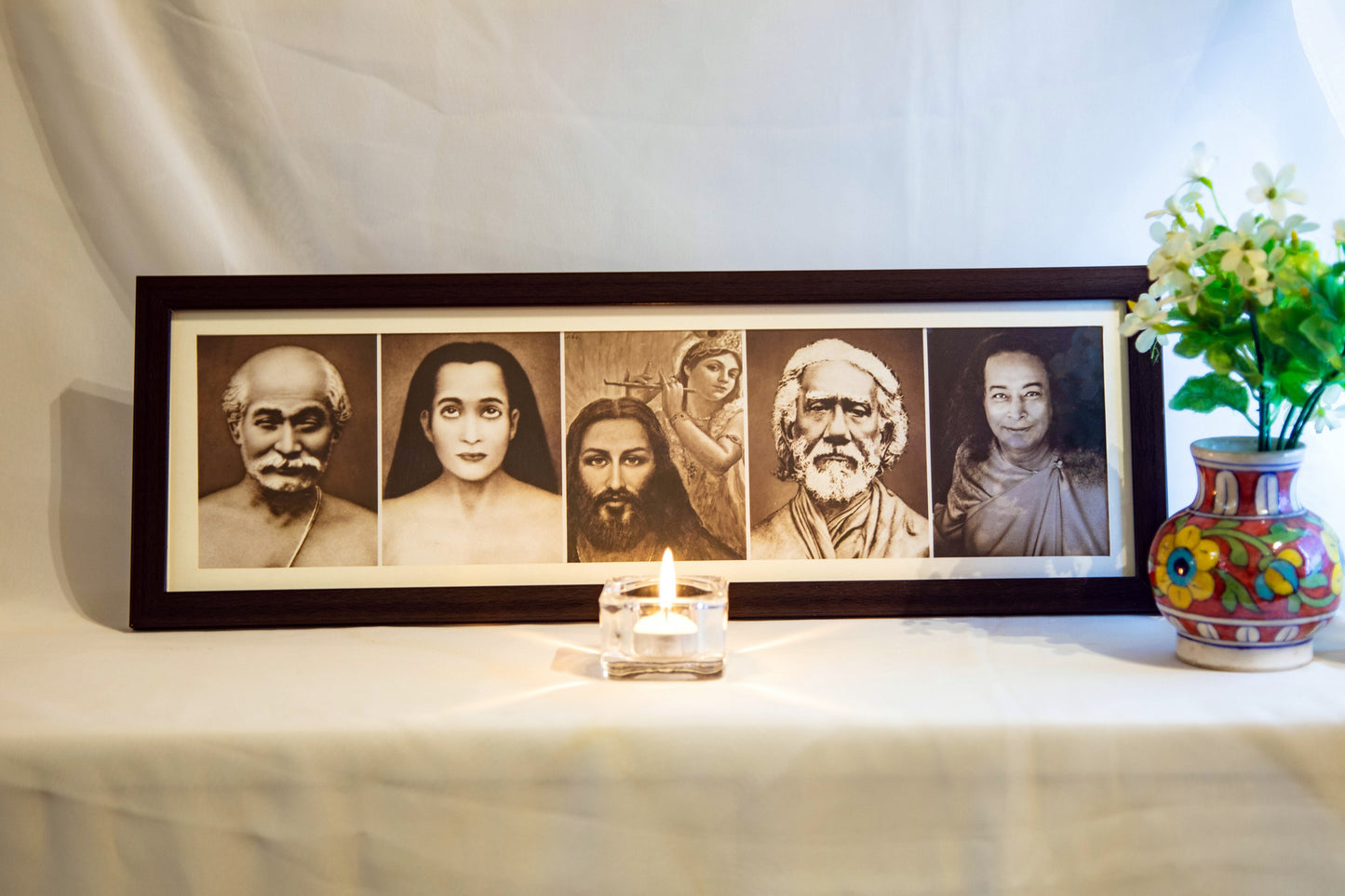 Framed Altar - Sepia tone (large)