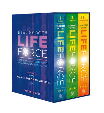 Healing with Life Force by Nayaswami Shivani - Set of 3 Volumes: Teachings and Techniques of Paramhansa Yogananda