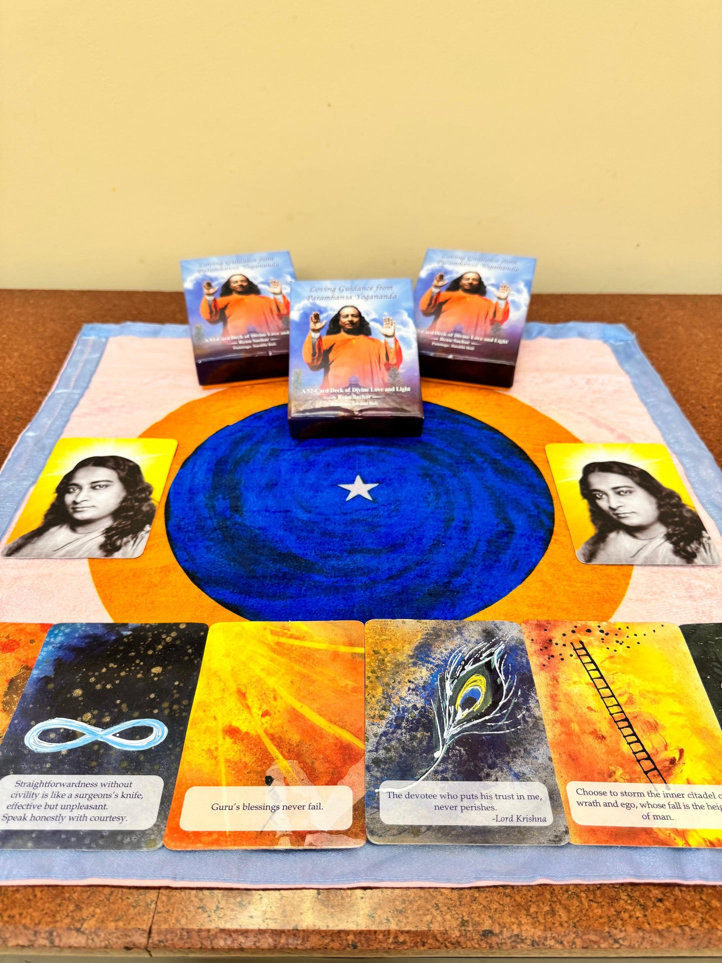 Loving Guidance from Paramhansa Yogananda (A 52-Card Deck)