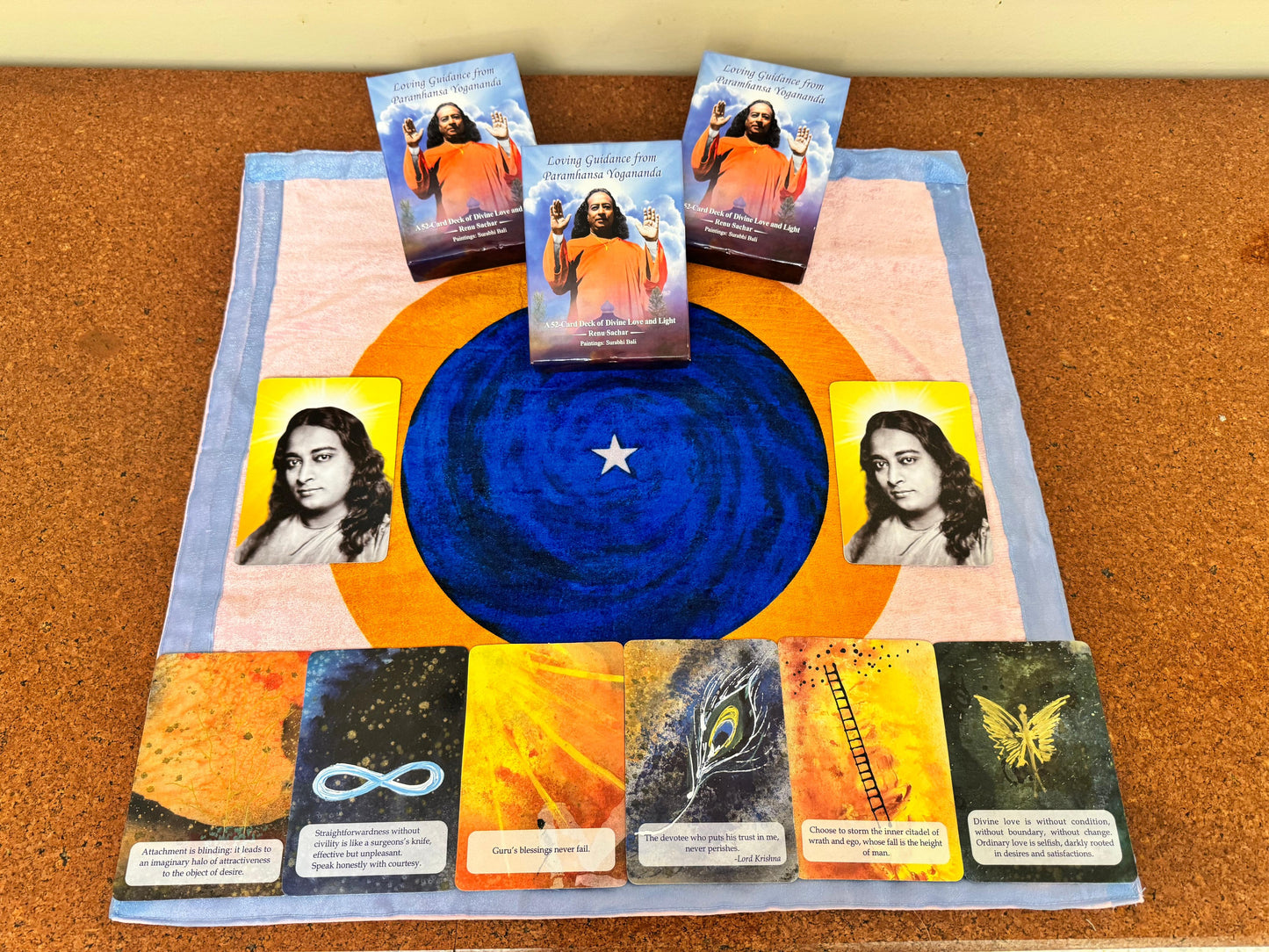 Loving Guidance from Paramhansa Yogananda (A 52-Card Deck)