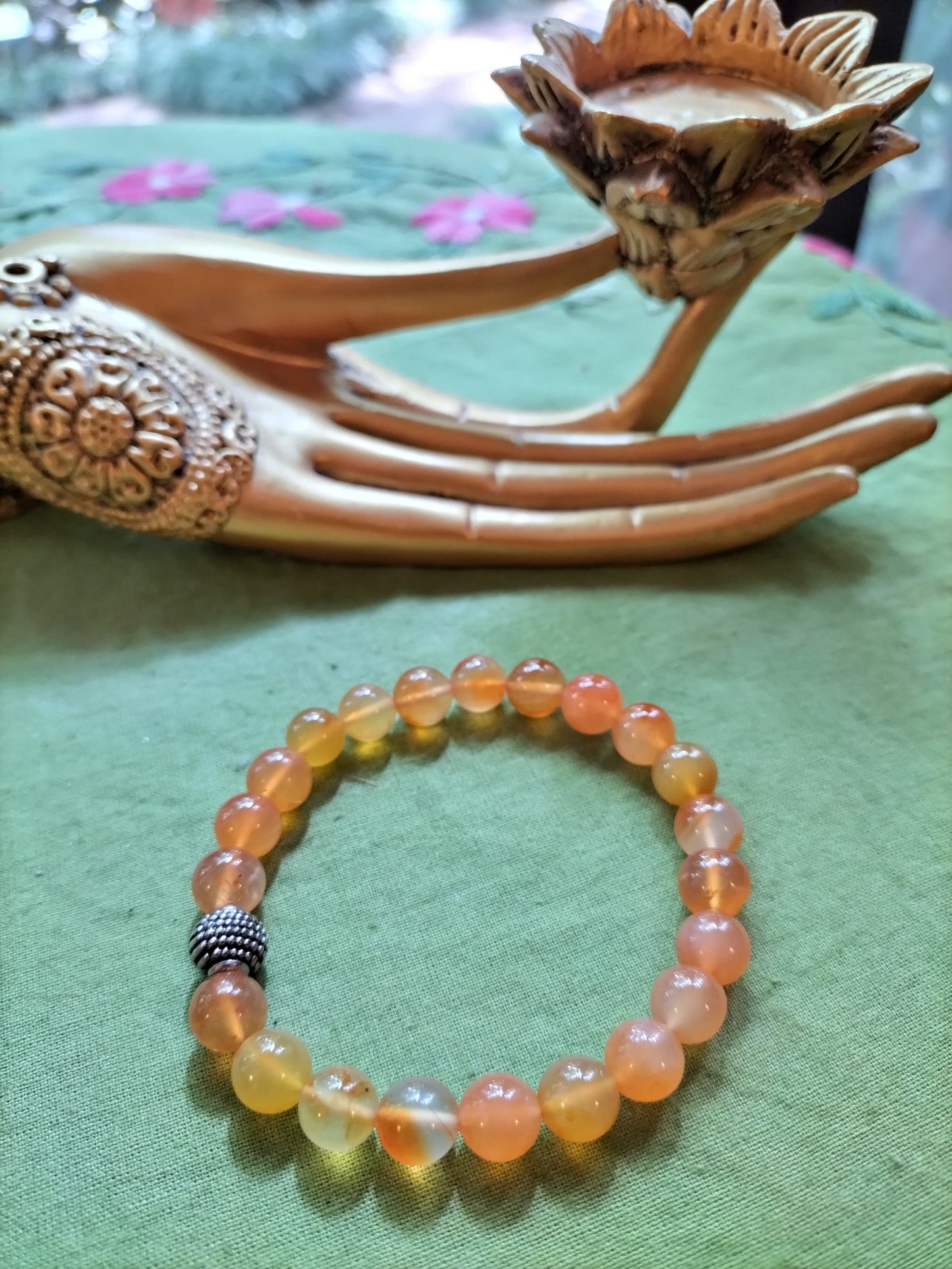 Carnelian Stone Bracelet