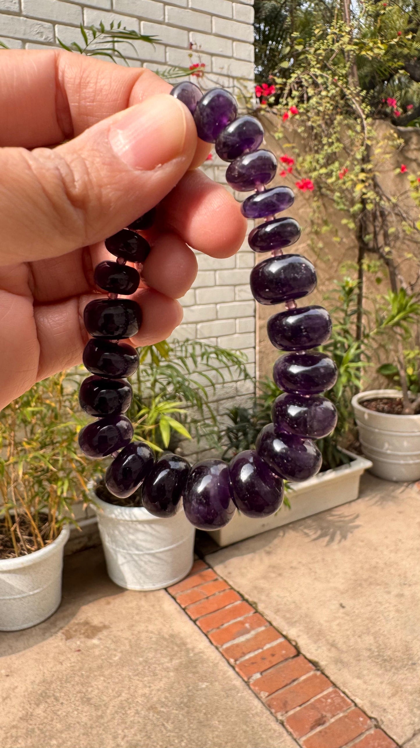 Amethyst Dark Bracelet