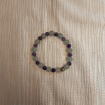 Green Aventurine and Amethyst Small