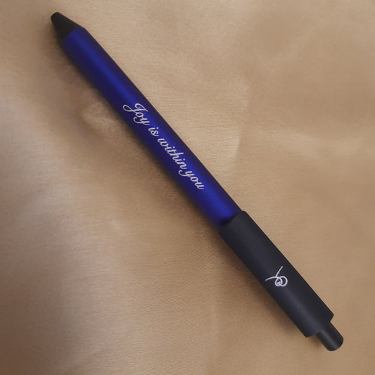 Joy is Within You Pen (Blue with Joy symbol) (Clicker)