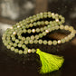 Green Aventurine with Pearl Kriya Mala