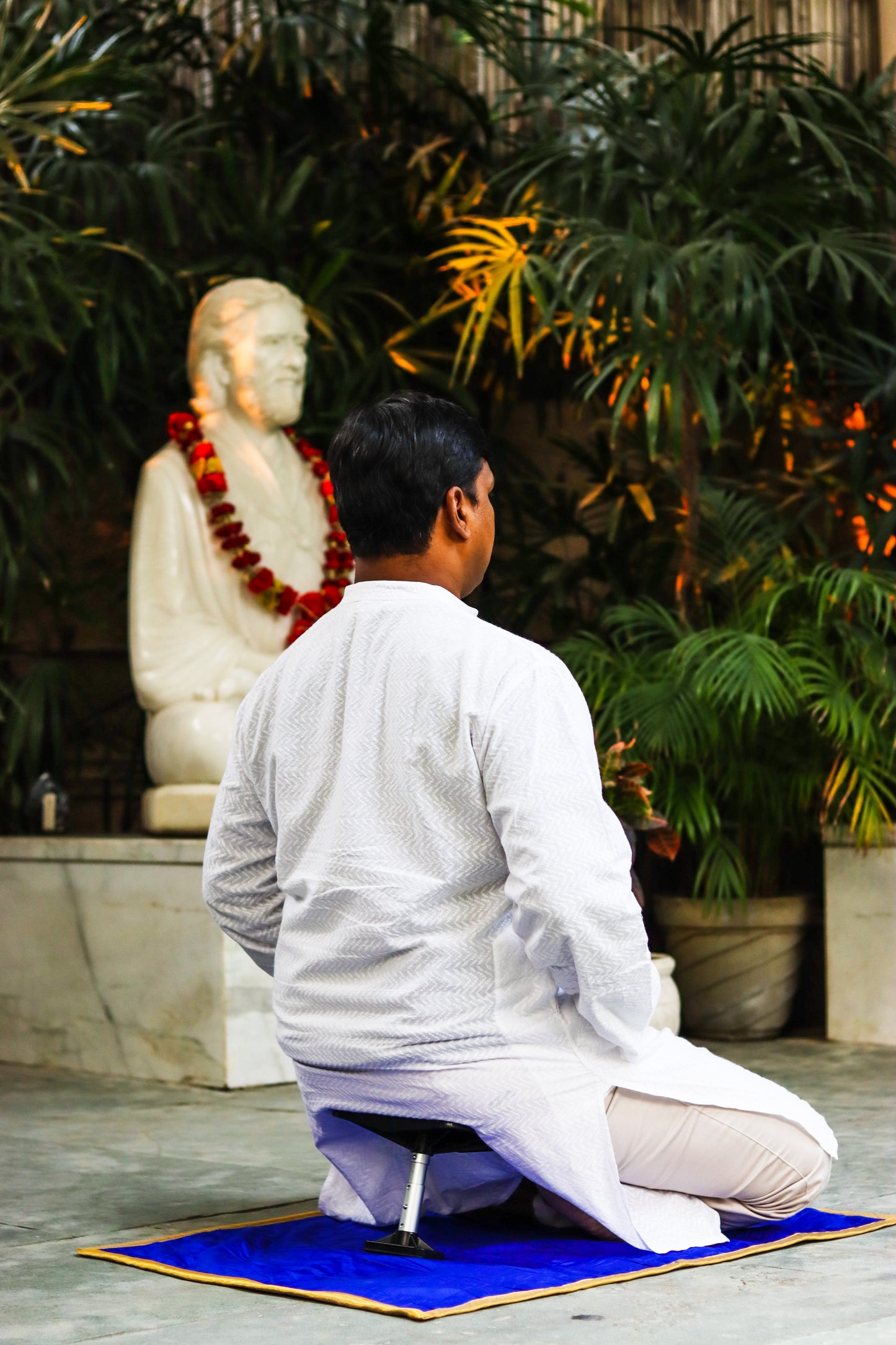 Acrylic Meditation & Yoga Bench