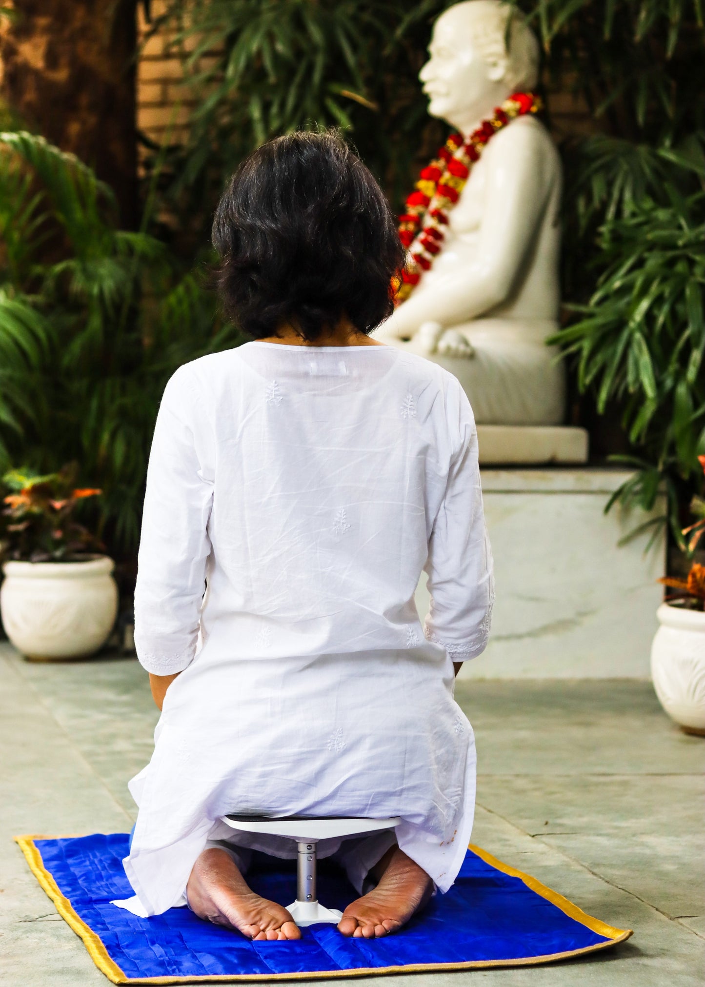 Acrylic Meditation & Yoga Bench