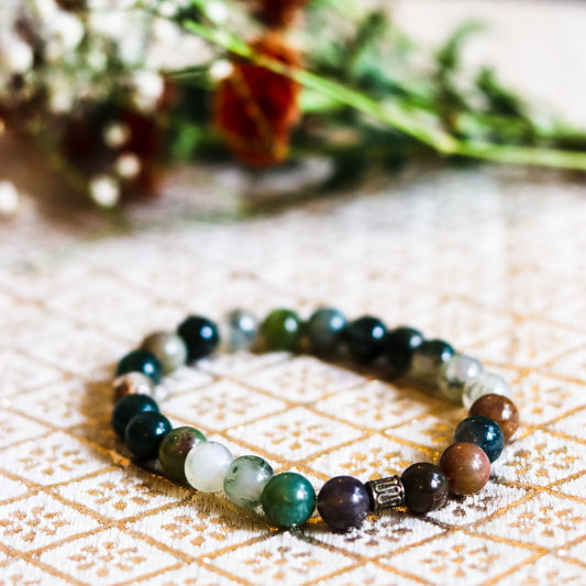 Moss Agate Bracelet