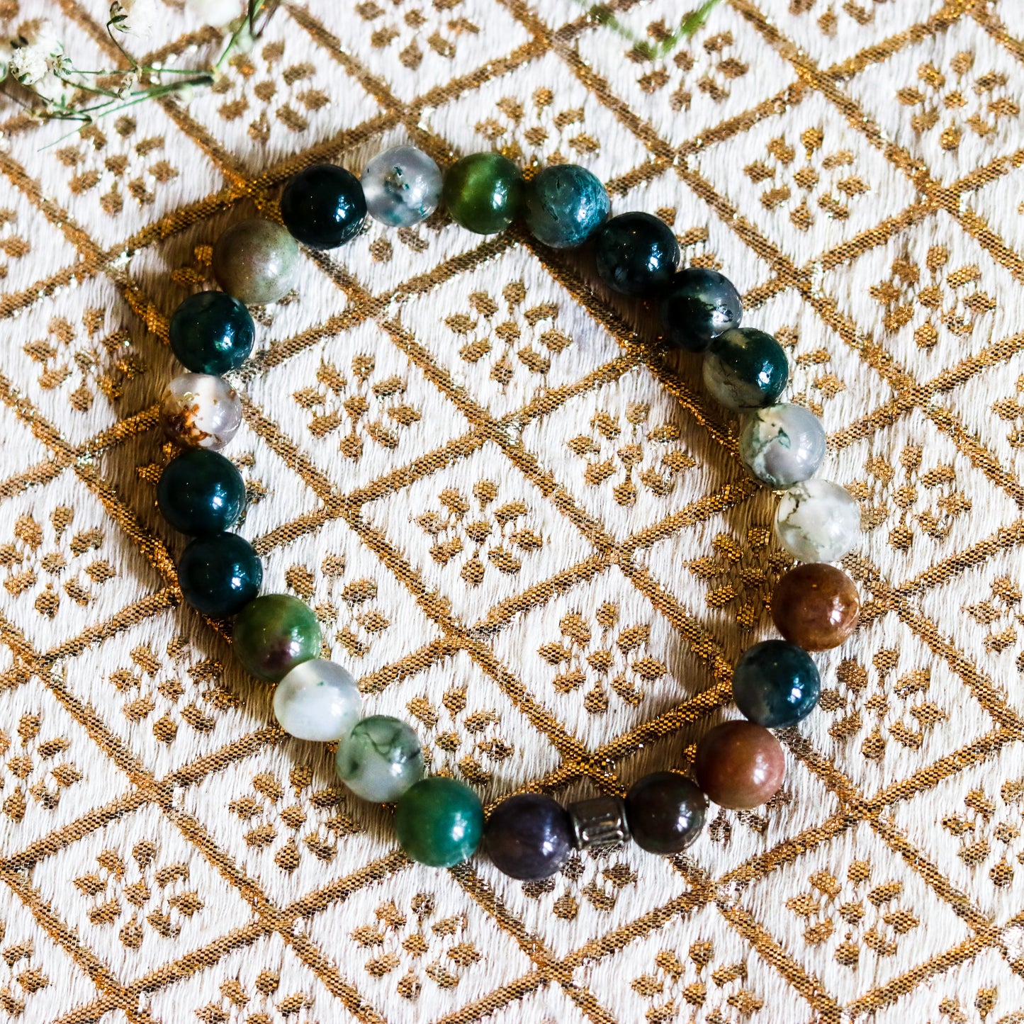 Moss Agate Bracelet