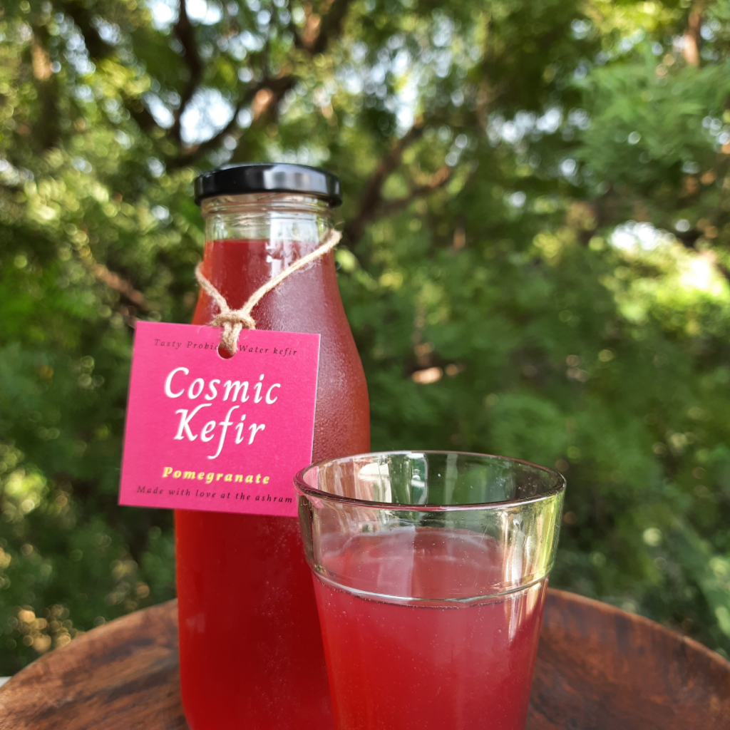 Cosmic Kefir - Fermented, Probiotic, Fruit-Infused, Water-Based Drink