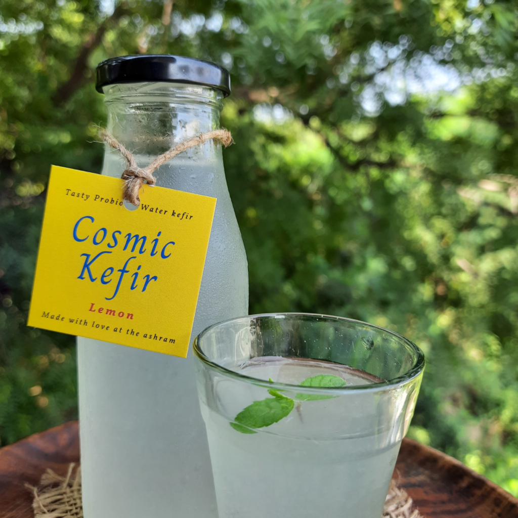 Cosmic Kefir - Fermented, Probiotic, Fruit-Infused, Water-Based Drink